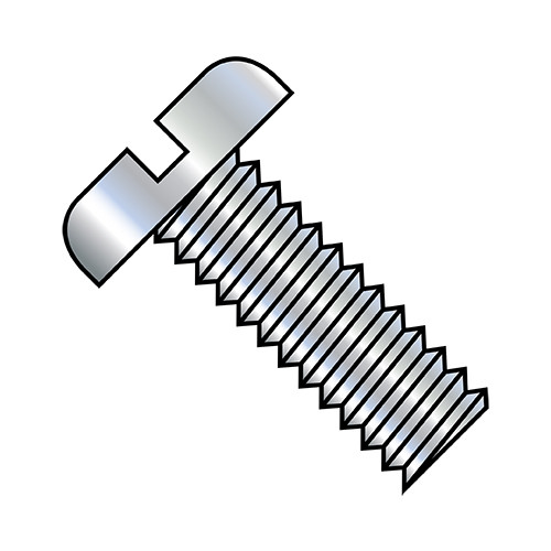 10-24X3/4 Slotted Pan Machine Screw Fully Threaded Zinc (Pack Qty 6,000) BC-1012MSP